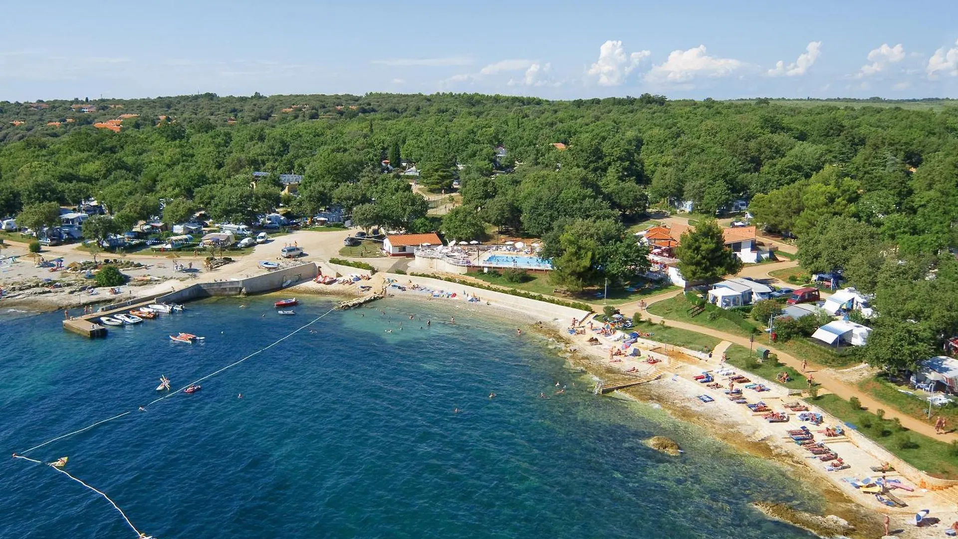 Luxury tent Fkk Adriatika In Fkk Solaris Naturist Resort Porec